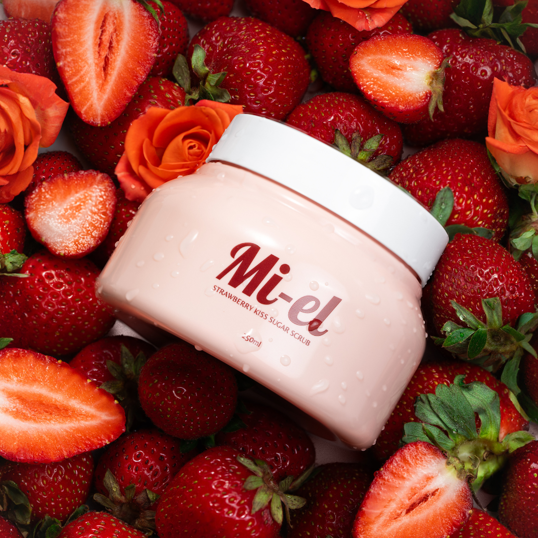 Exfoliating Scrub Body Wash - Strawberry Kiss Sugar Scrub