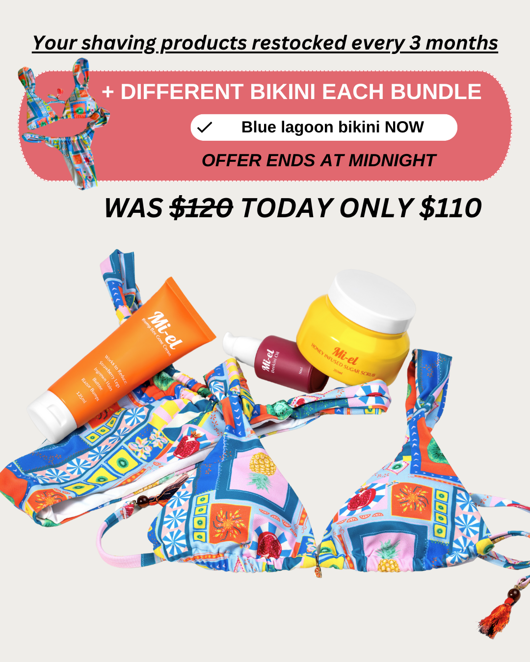 Passion Flower Bikini Bundle