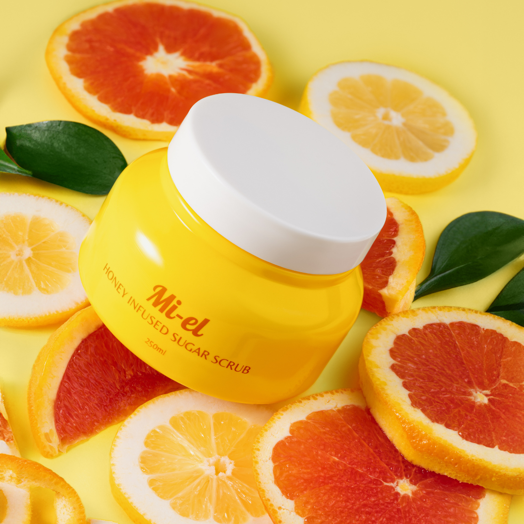Exfoliating Scrub For Body And Face - Honey Infused Sugar Scrub