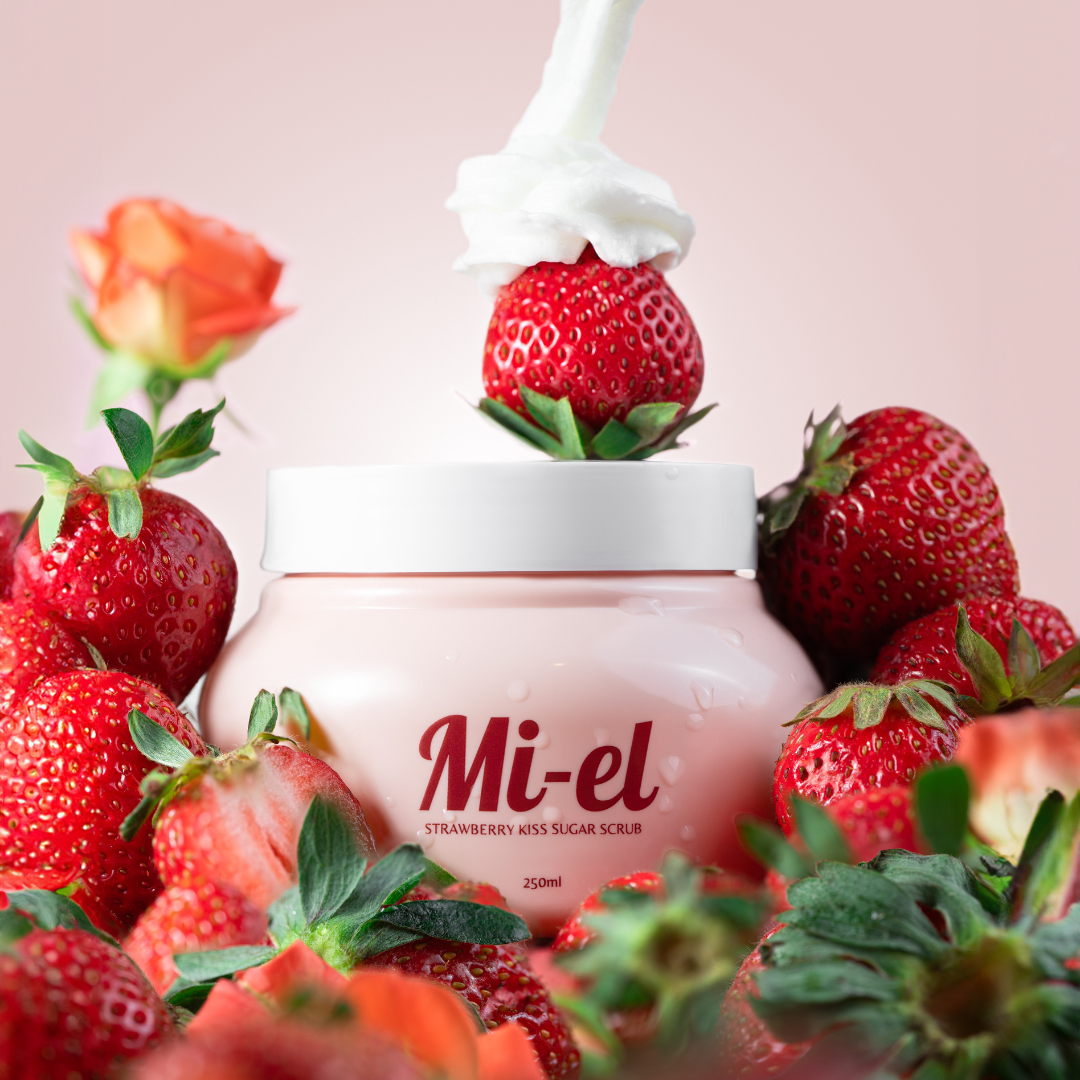 Exfoliating Scrub Body Wash - Strawberry Kiss Sugar Scrub