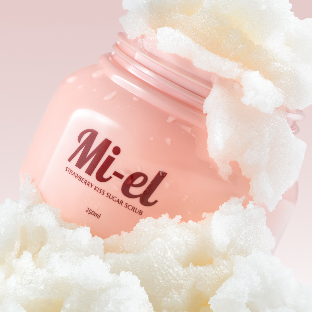 Exfoliating Scrub Body Wash - Strawberry Kiss Sugar Scrub