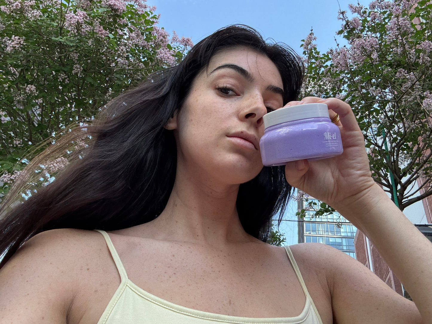 Lavender Ice Cream Body Scrub
